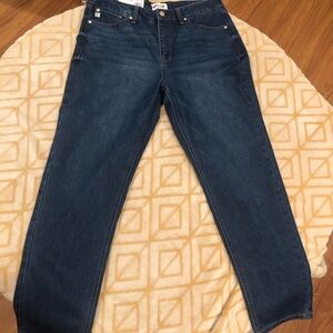 NWT Seven 7 Jeans 90's Straight Leg Denim 12 | High Rise